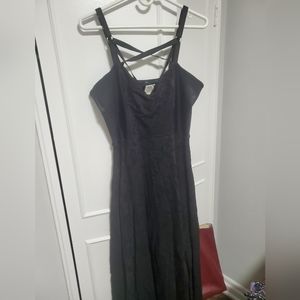 Black milk Voodoo Magic Harness maxi dress XL